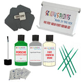 paint scuff chip stone Porsche 911 Shamrock Green Code P5 Scratch Repair Kit