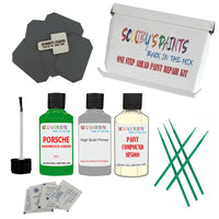 paint scuff chip stone Porsche 912 Shamrock Green Code P5 Scratch Repair Kit