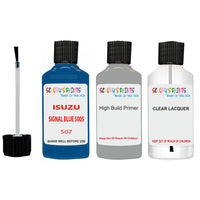 Touch Up Paint For ISUZU ISUZU ( OTHERS ) SIGNAL BLUE 5005 Code 507 Scratch Repair