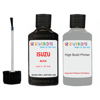 Touch Up Paint For ISUZU ISUZU ( OTHERS ) BLACK Code 001 P38 Scratch Repair