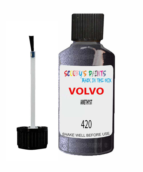 Paint For Volvo 400 Series Amethyst Code 420 Touch Up Scratch Repair Paint