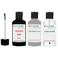 Touch Up Paint For ISUZU ISUZU ( OTHERS ) BLACK Code KH3 Scratch Repair