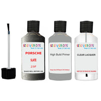 Lacquer metallic paint Porsche 911 Gt Rs Slate Code 23F Scratch Repair Kit