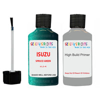 Touch Up Paint For ISUZU ISUZU ( OTHERS ) SPRUCE GREEN Code 624 Scratch Repair