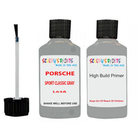 anti rust primer for Porsche Cayman Sport Classic Gray Code L63A Scratch Repair Kit