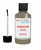 Touch Up Paint For Porsche 911 Stone Grey Code 5710 Scratch Repair Kit