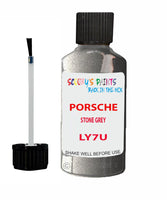 Touch Up Paint For Porsche 911 Stone Grey Code Ly7U Scratch Repair Kit