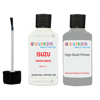 Touch Up Paint For ISUZU ISUZU ( OTHERS ) TAFFETA WHITE Code W11 Scratch Repair