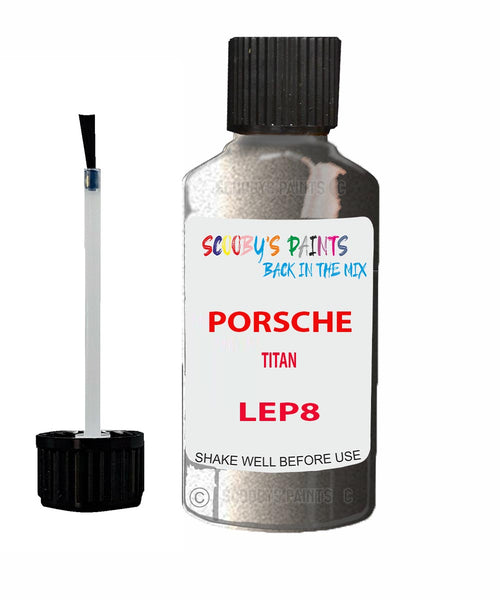 Touch Up Paint For Porsche Gtr Titan Code Lep8 Scratch Repair Kit