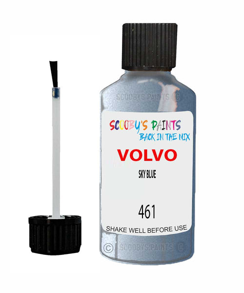 Paint For Volvo C70 Sky Blue Code 461 Touch Up Scratch Repair Paint