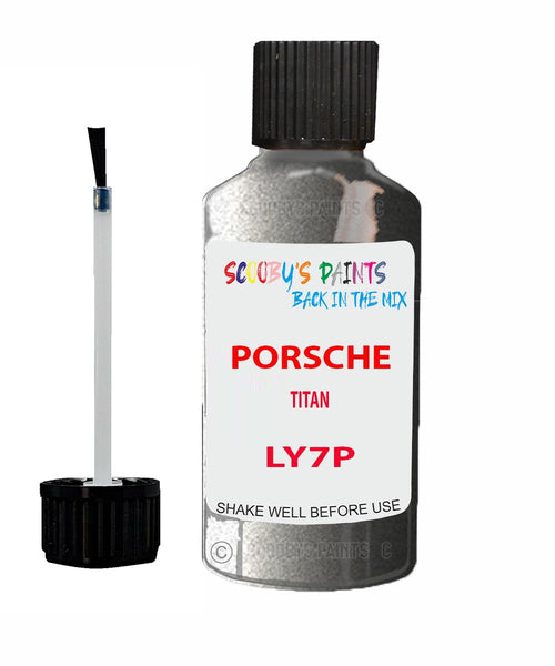 Touch Up Paint For Porsche 924 Titan Code Ly7P Scratch Repair Kit
