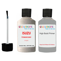 Touch Up Paint For ISUZU TFS TITANIUM GRAY Code 725 Scratch Repair
