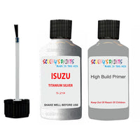 Touch Up Paint For ISUZU MU-X TITANIUM SILVER Code 529 Scratch Repair