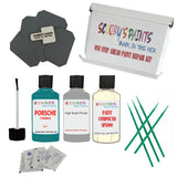paint scuff chip stone Porsche 911 Tuerkis Code M7 Scratch Repair Kit