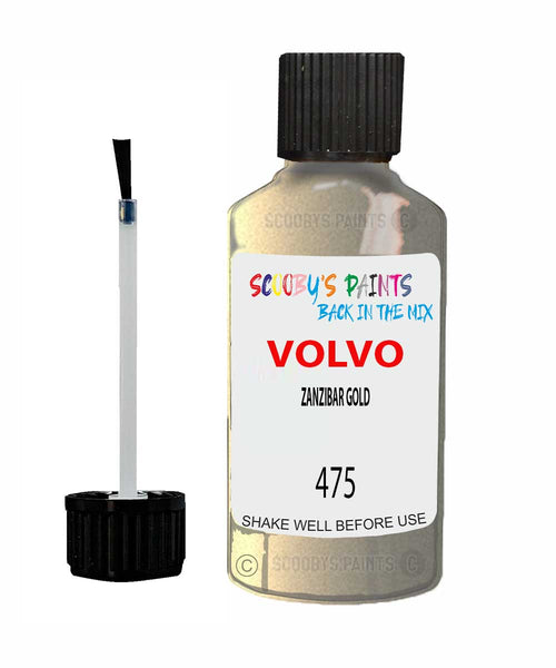Paint For Volvo C70 Zanzibar Gold Code 475 Touch Up Scratch Repair Paint