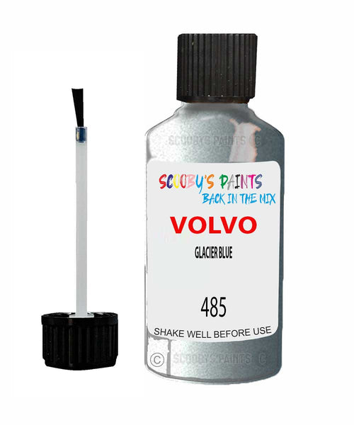 Paint For Volvo V70 Glacier Blue Code 485 Touch Up Scratch Repair Paint