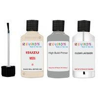 Touch Up Paint For ISUZU ISUZU ( OTHERS ) WEISS Code 8 Scratch Repair