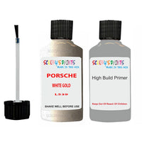 anti rust primer for Porsche 911 White Gold Code L539 Scratch Repair Kit
