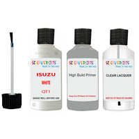 Touch Up Paint For ISUZU ISUZU ( OTHERS ) WHITE Code QT1 Scratch Repair