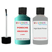 anti rust primer for Porsche 968 Wimbledon Green Code 24M Scratch Repair Kit
