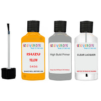 Touch Up Paint For ISUZU ISUZU ( OTHERS ) YELLOW Code 5456 Scratch Repair