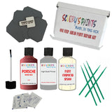 paint scuff chip stone Porsche 928 Wine Red Code X8 Scratch Repair Kit