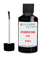 Touch Up Paint For Porsche Other Models Black Code 741 Scratch Repair Kit