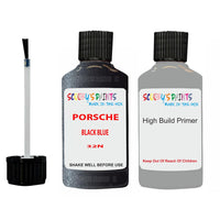 anti rust primer for Porsche Other Models Black Blue Code 32N Scratch Repair Kit