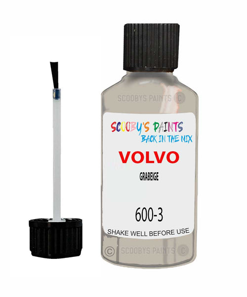 Paint For Volvo Other Models Grabeige Code 600-3 Touch Up Scratch Repair Paint