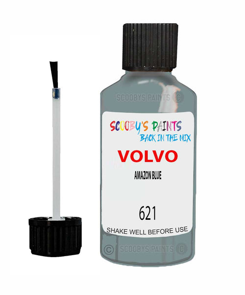 Paint For Volvo V40 Cross Country Amazon Blue Code 621 Touch Up Scratch Repair Paint