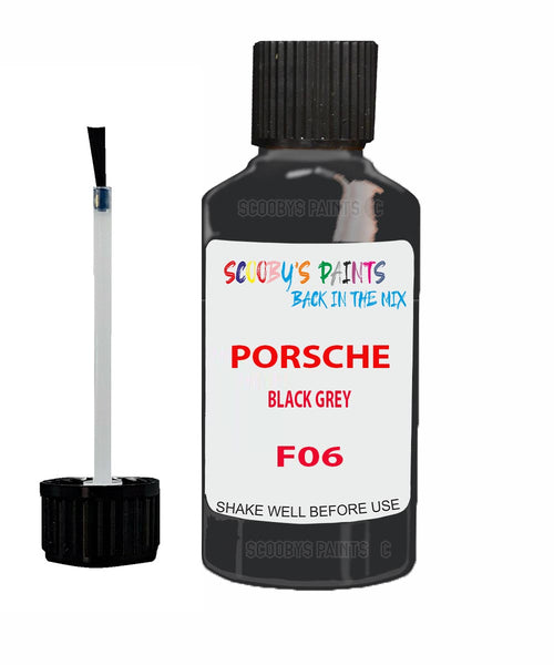 Touch Up Paint For Porsche Other Models Black Grey Code F06 Scratch Repair Kit