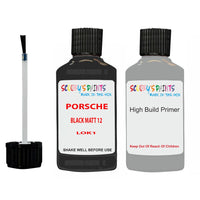 anti rust primer for Porsche Other Models Black Matt 12 Code Lok1 Scratch Repair Kit