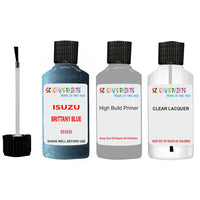 Touch Up Paint For ISUZU ISUZU ( OTHERS ) BRITTANY BLUE Code 888 Scratch Repair