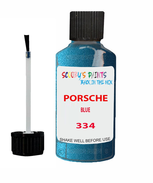 Touch Up Paint For Porsche Other Models Blue Code 334 Scratch Repair Kit