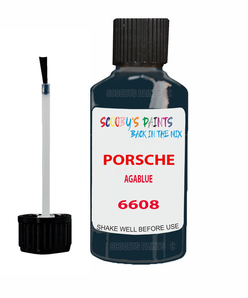 Touch Up Paint For Porsche Other Models Agablue Code 6608 Scratch Repair Kit