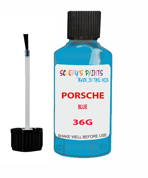 Touch Up Paint For Porsche Other Models Blue Code 36G Scratch Repair Kit