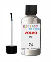 Paint For Volvo V60 Jupiter Code 736 Touch Up Scratch Repair Paint