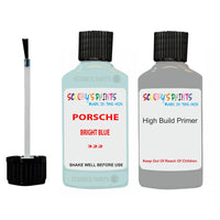 anti rust primer for Porsche Other Models Bright Blue Code 322 Scratch Repair Kit