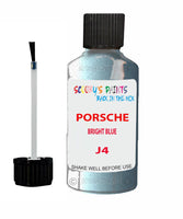 Touch Up Paint For Porsche 928 Bright Blue Code J4 Scratch Repair Kit
