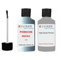 anti rust primer for Porsche 928 Bright Blue Code J4 Scratch Repair Kit