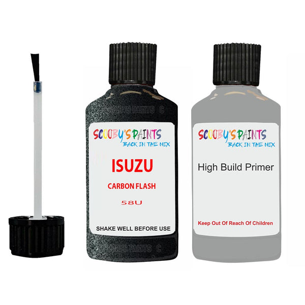 58u Paint Code Touch Up Paint For ISUZU ISUZU ( OTHERS ) CARBON FLASH Code 58U Scratc ...