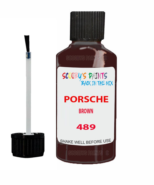 Touch Up Paint For Porsche 928 Brown Code 489 Scratch Repair Kit