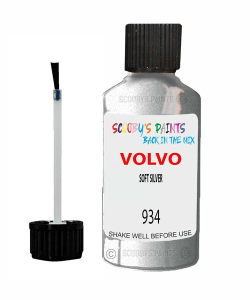 Paint For Volvo Other Models Soft Silver Code 934 Touch Up Scratch Repair Paint