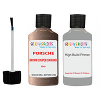 anti rust primer for Porsche 928 Brown Couper Diamond Code Z6 Scratch Repair Kit