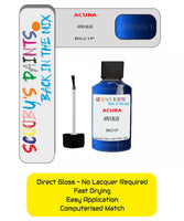 Paint For Acura Mdx Apex Blue Code B621P Touch Up Scratch Stone Chip Repair