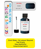 Paint For Acura Zdx Bali Blue Code B552P-4 Touch Up Scratch Stone Chip Repair