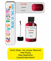 Paint For Acura Legend Cassis Red Code R82P Touch Up Scratch Stone Chip Repair