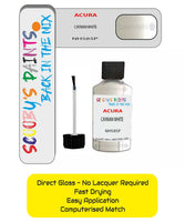 Paint For Acura Legend Cayman White Code Nh585P Touch Up Scratch Stone Chip Repair