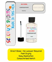 Paint For Acura Integra Championship White Code Nh0 Touch Up Scratch Stone Chip Repair