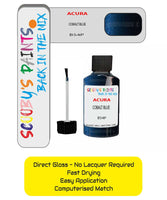 Paint For Acura Legend Cobalt Blue Code B54P Touch Up Scratch Stone Chip Repair